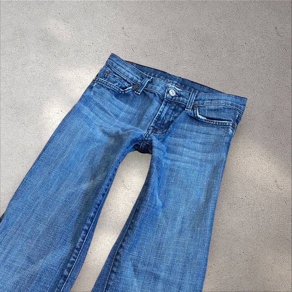 !! SOLD DO NOT BUY !! 7 For All Mankind Low Rise Bootcut Jeans - Picture 4 of 5